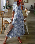 Luna — Midikjole i boho-stil