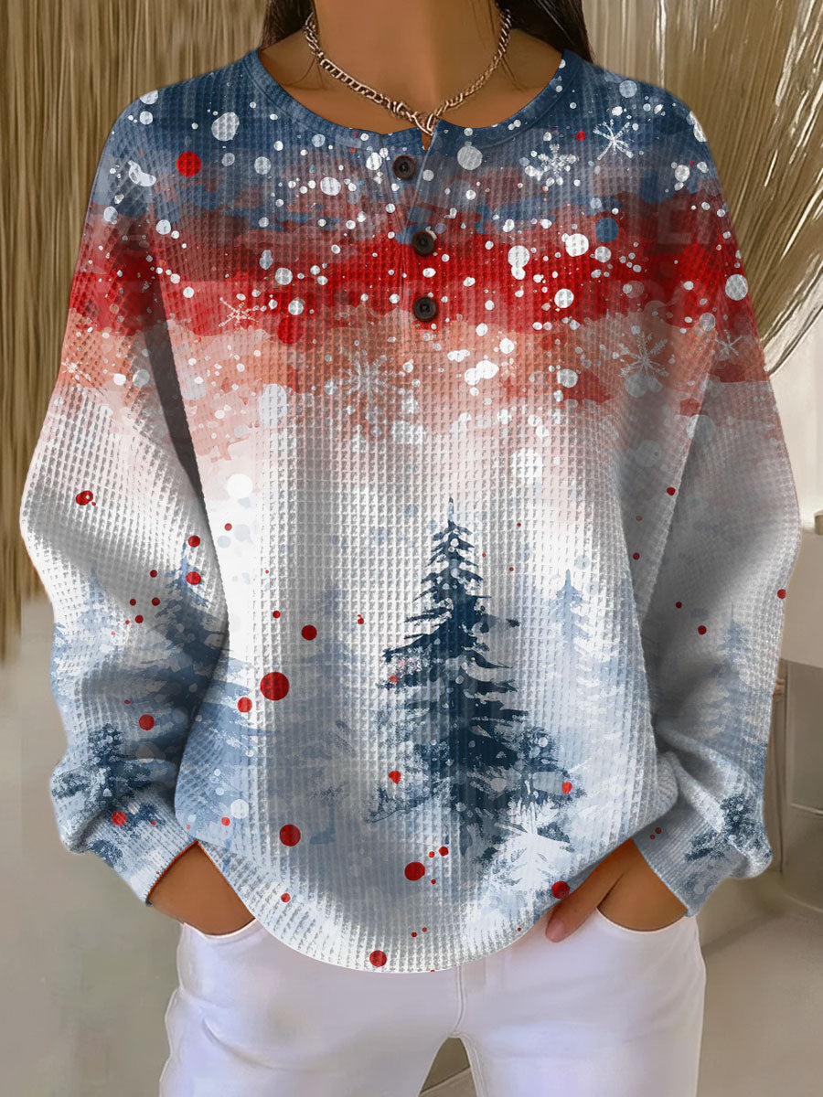 Manuela | Sweater i dobbelt vaffelstrik