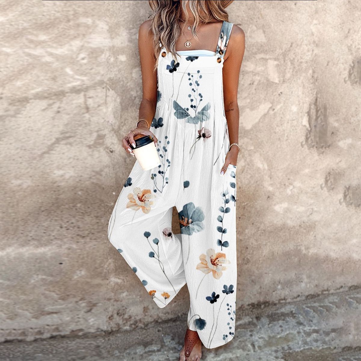 Behagelige overalls med print — Print 4