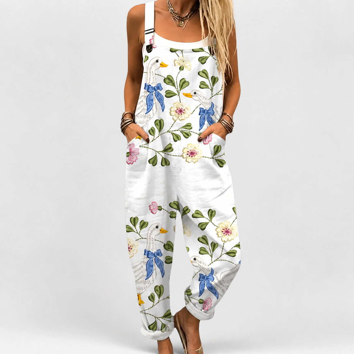 Behagelige overalls med print — Print 19