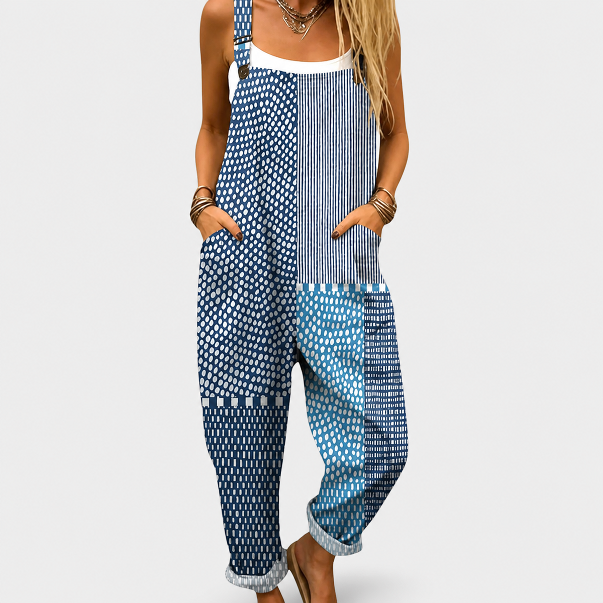 Behagelige overalls med print — Print 12