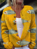 Anouk™ – Strikket vintagecardigan