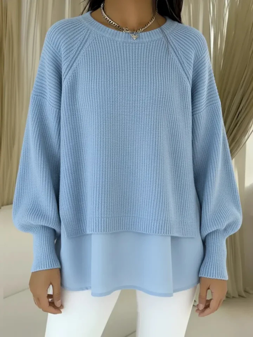 Kestlyn | Sweater med lag-på-lag-look