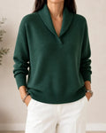Antonine | Blød sweater med V-hals