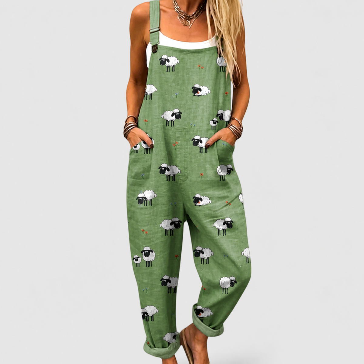 Behagelige overalls med print — Print 18