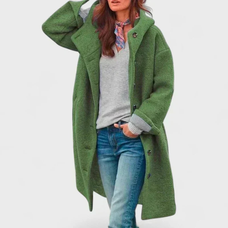 Olga – Elegant uldfrakke