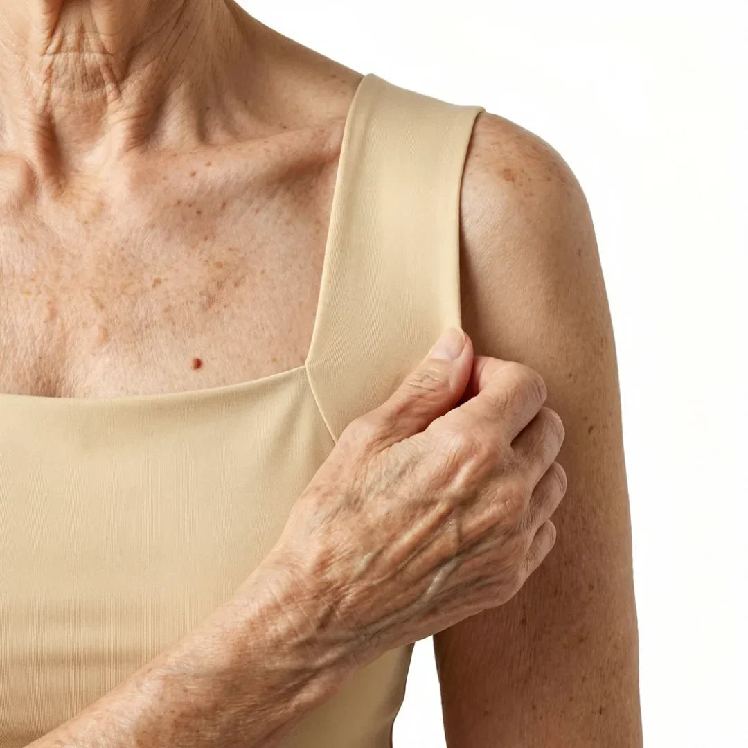 Roxanne | Tanktop med indbygget komfort-BH
