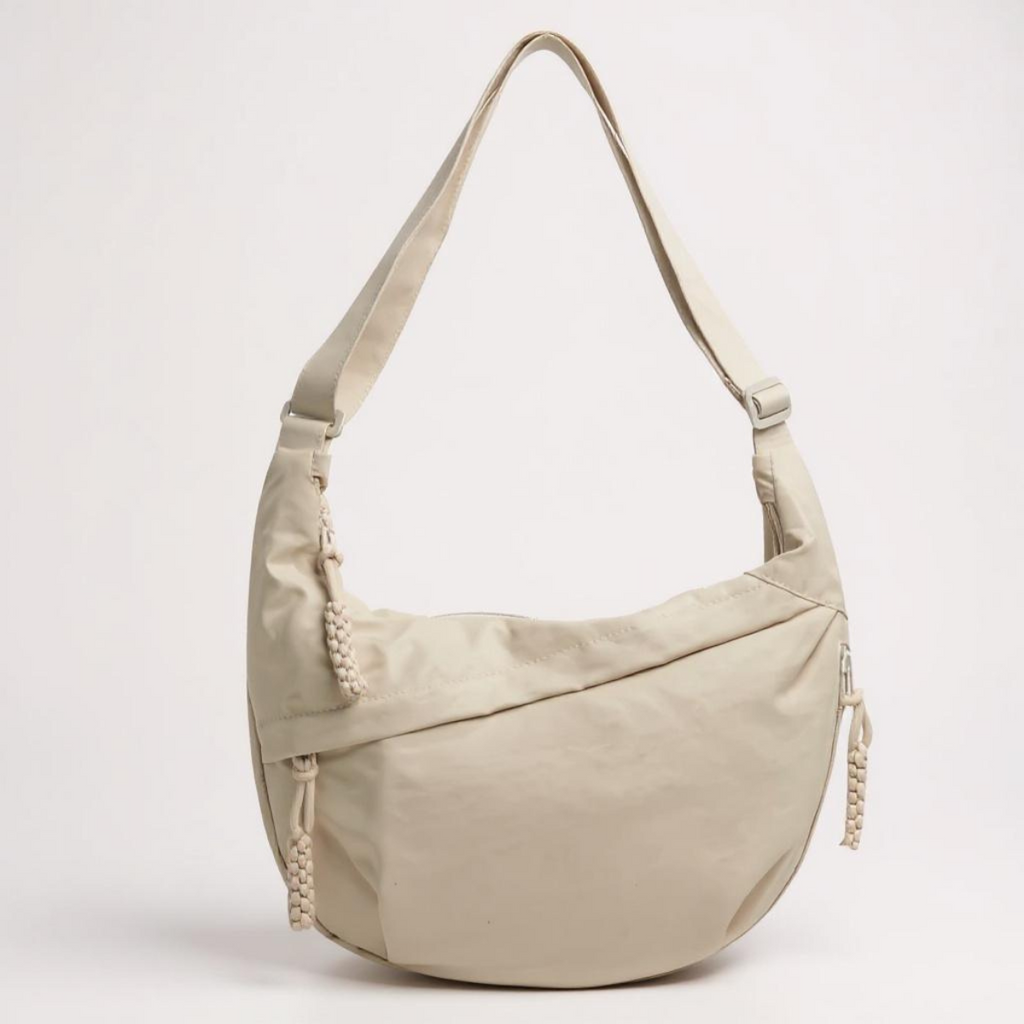 Elena – Beige skuldertaske