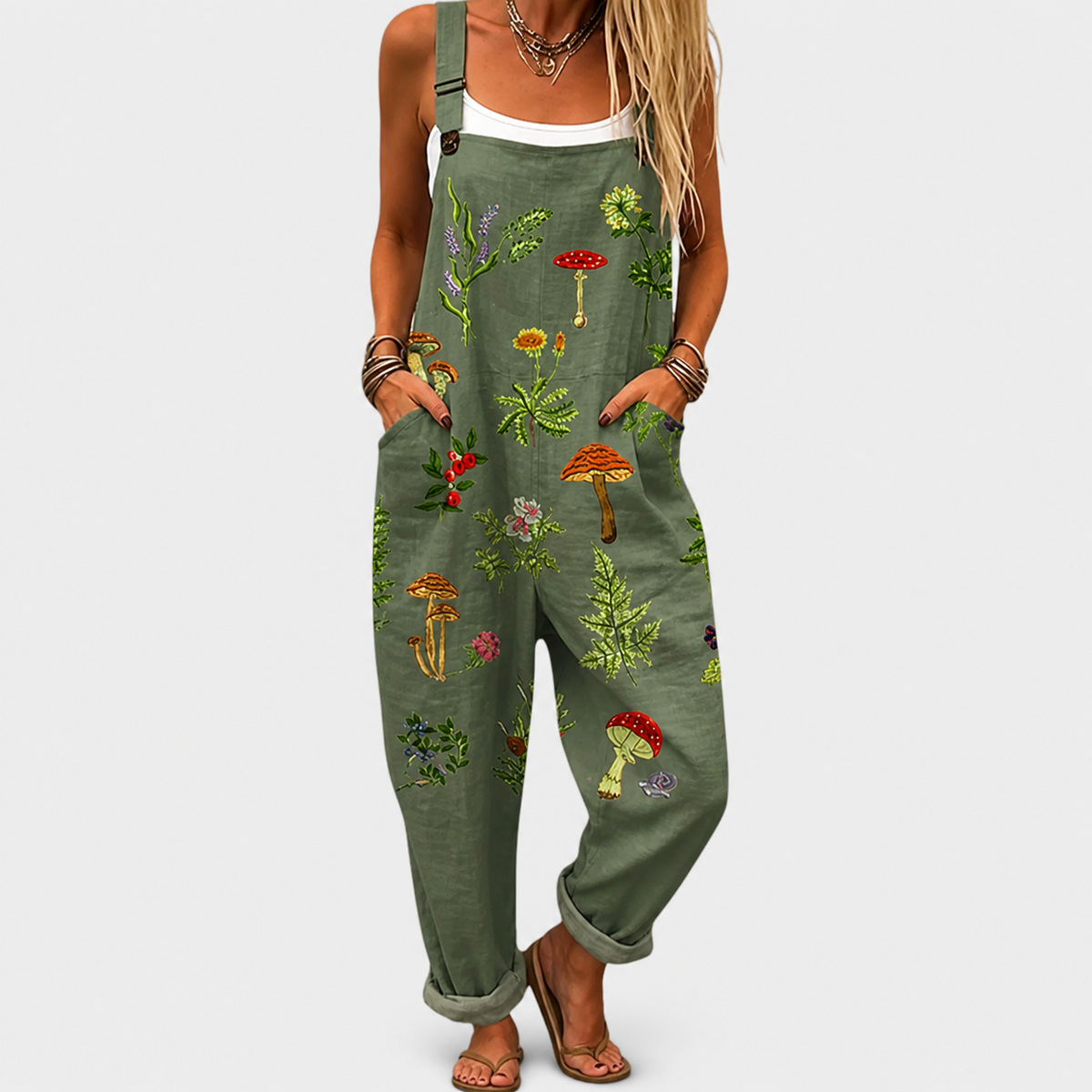 Behagelige overalls med print — Print 16