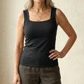 Roxanne | Tanktop med indbygget komfort-BH