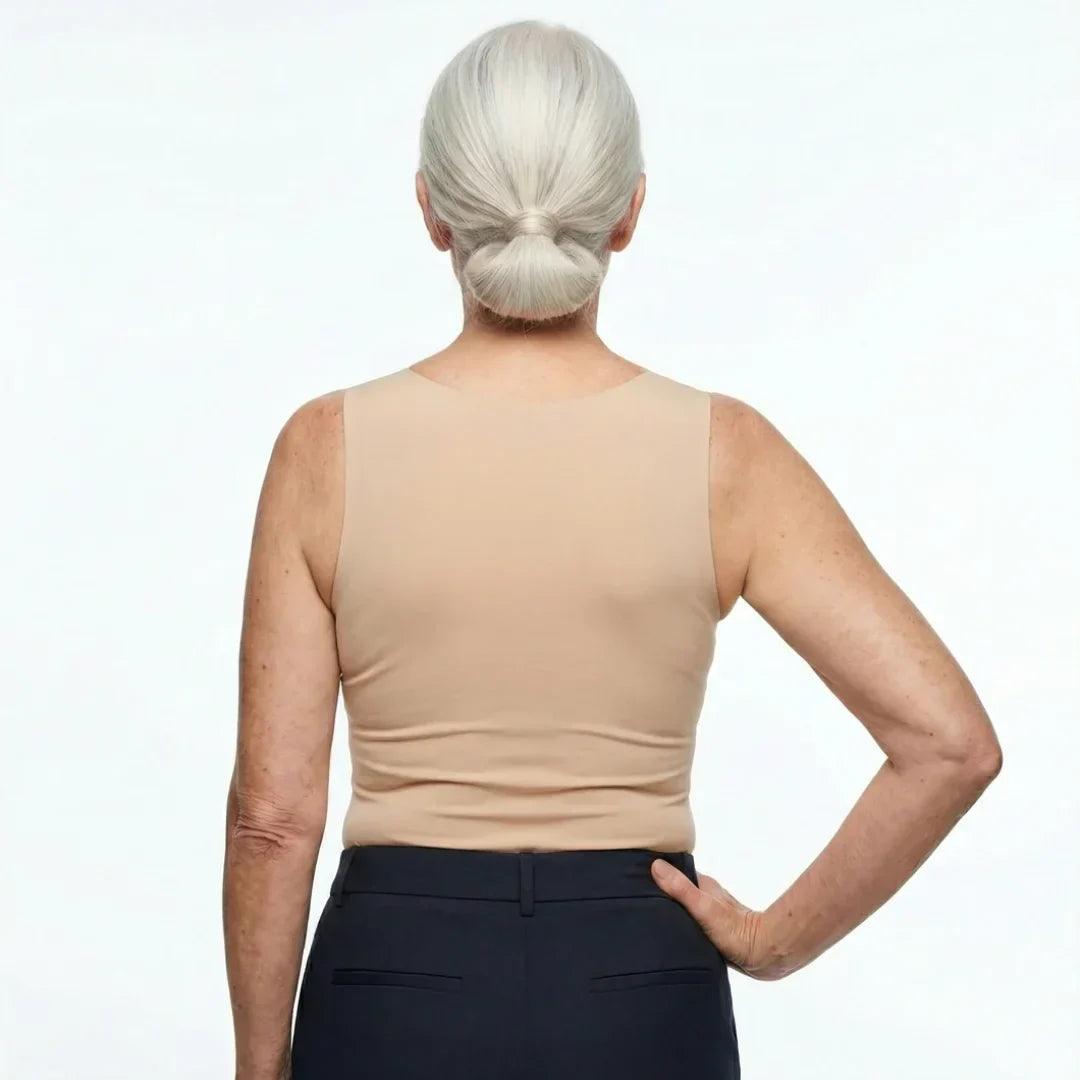 Roxanne | Tanktop med indbygget komfort-BH