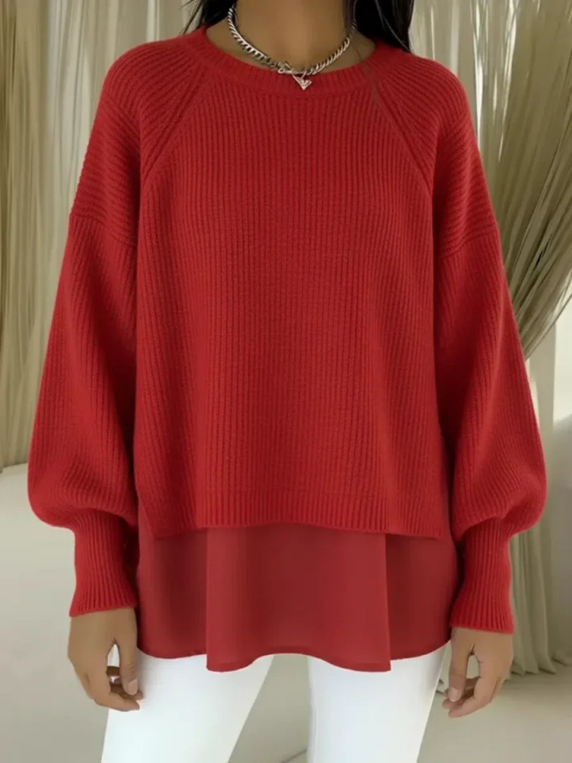 Kestlyn | Sweater med lag-på-lag-look