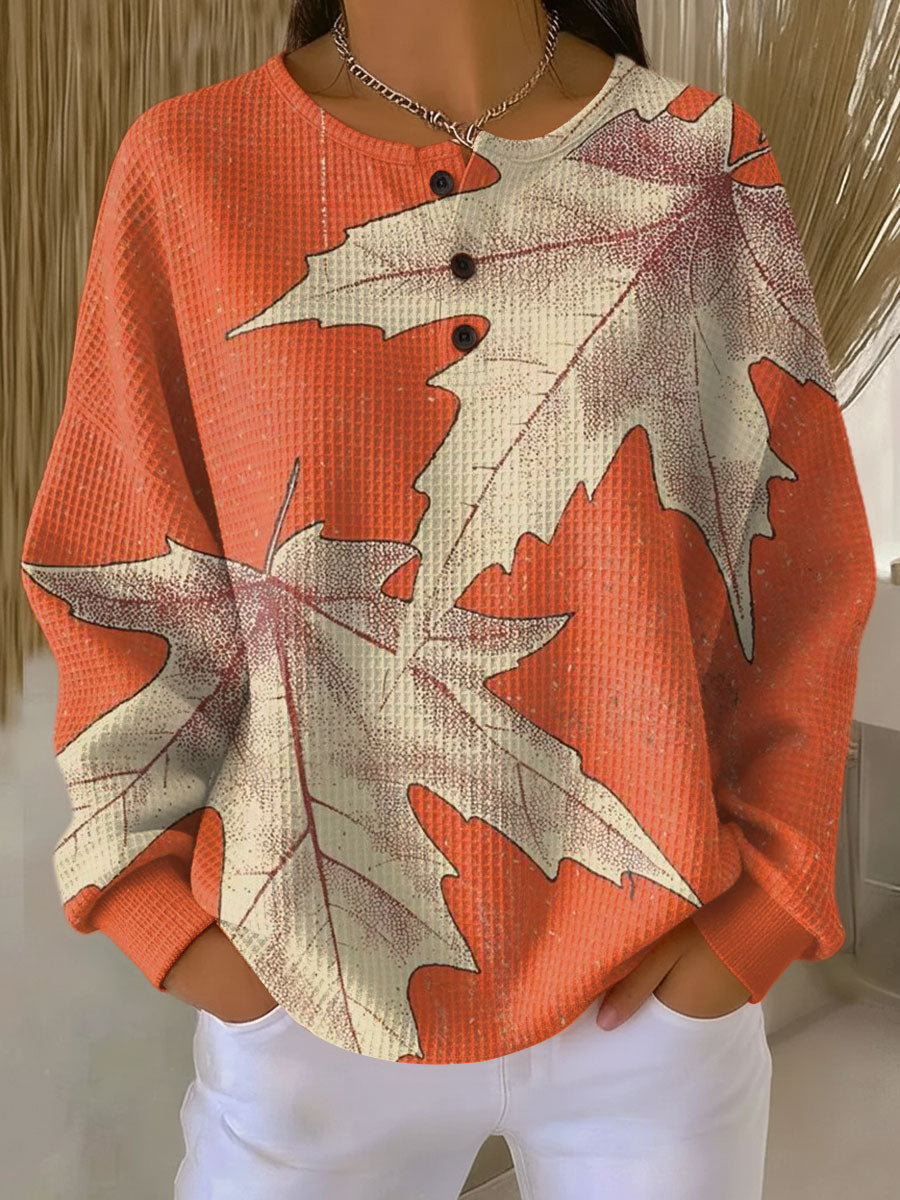 Lidia Anna | Sweater i dobbelt vaffelstrik