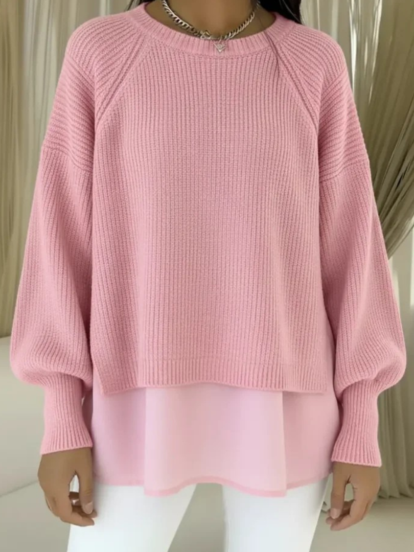 Kestlyn | Sweater med lag-på-lag-look