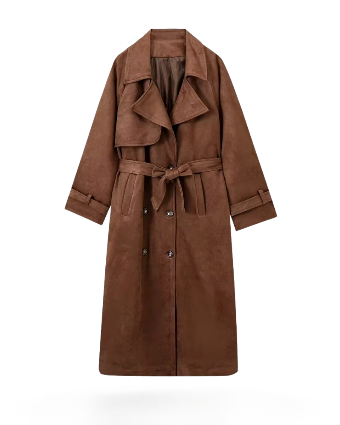 Guendalina – Trenchcoat i ruskind