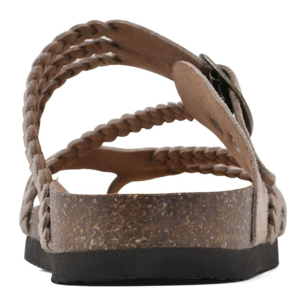 Elegante flettede sandaler