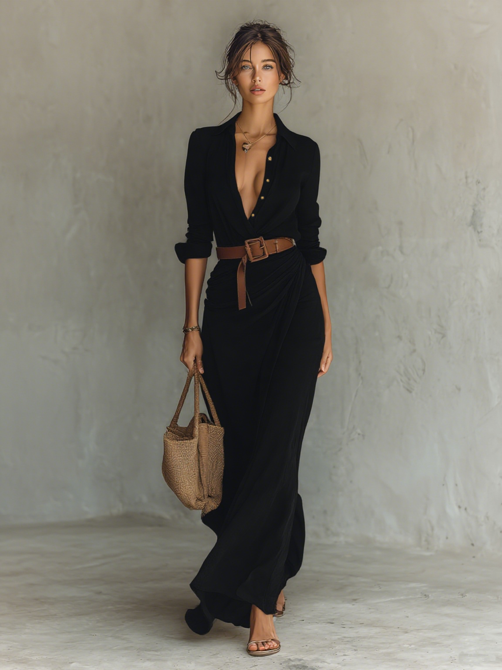 Victorie | Lang casual kjole