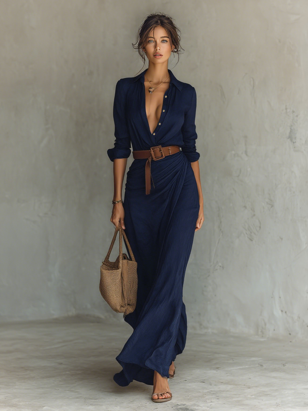 Victorie | Lang casual kjole