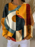 Velia | Sweater i dobbelt vaffelstrik