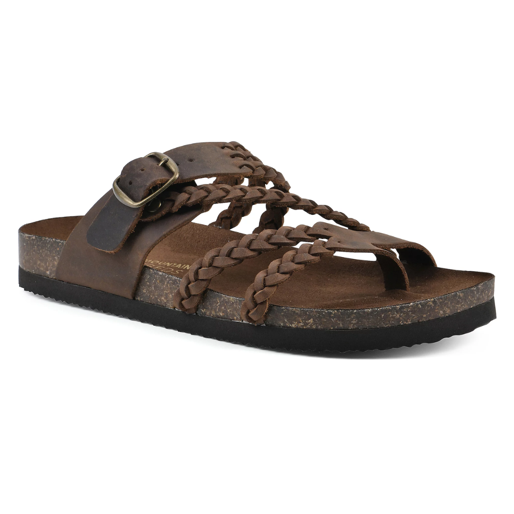 Elegante flettede sandaler