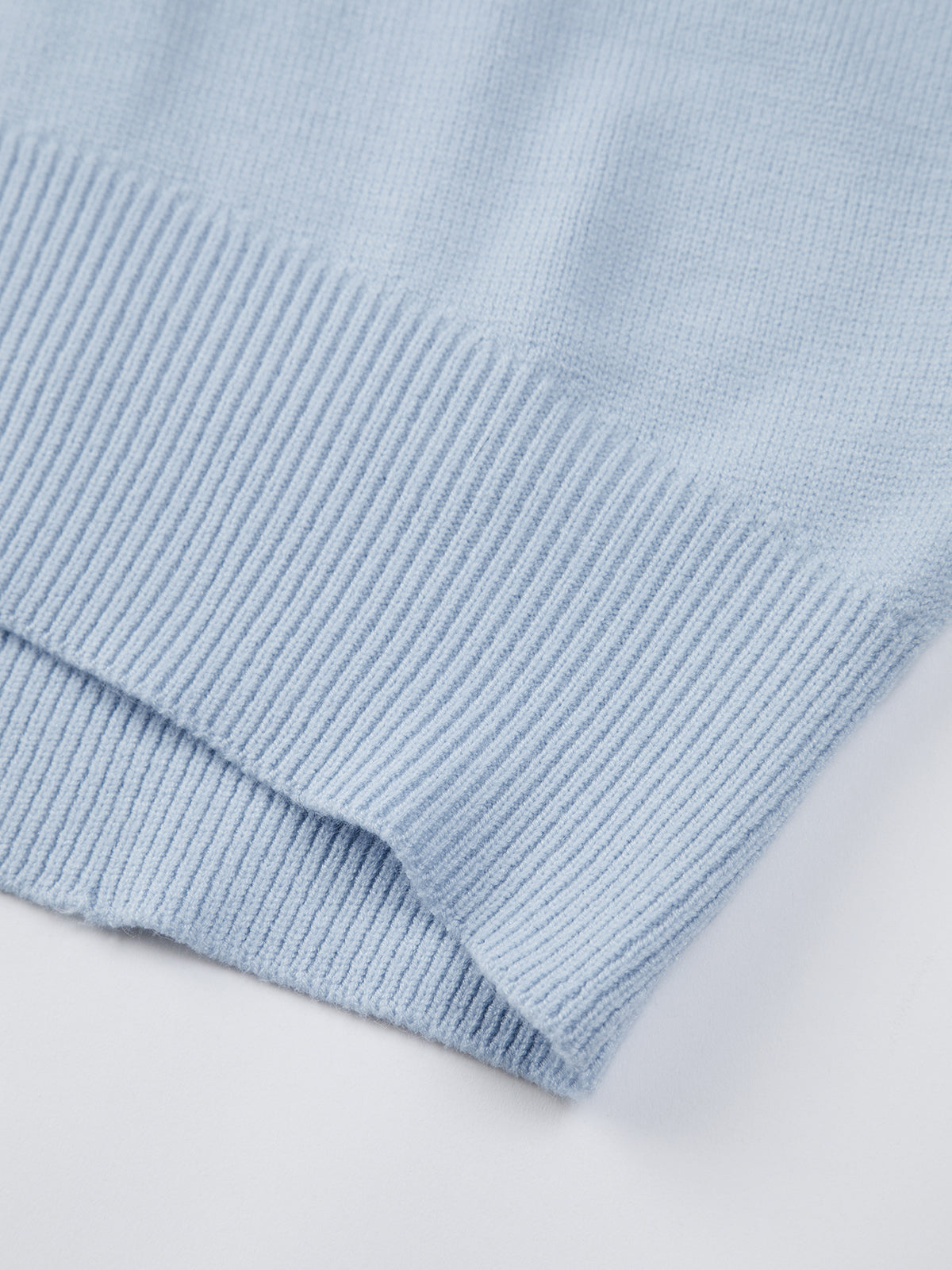 Virginia | Oversized striksweater med rund hals