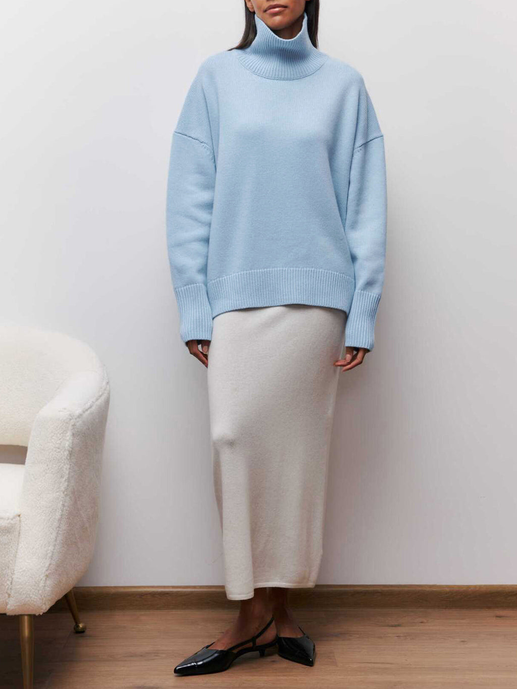 Giuditta | Oversized rullekravesweater