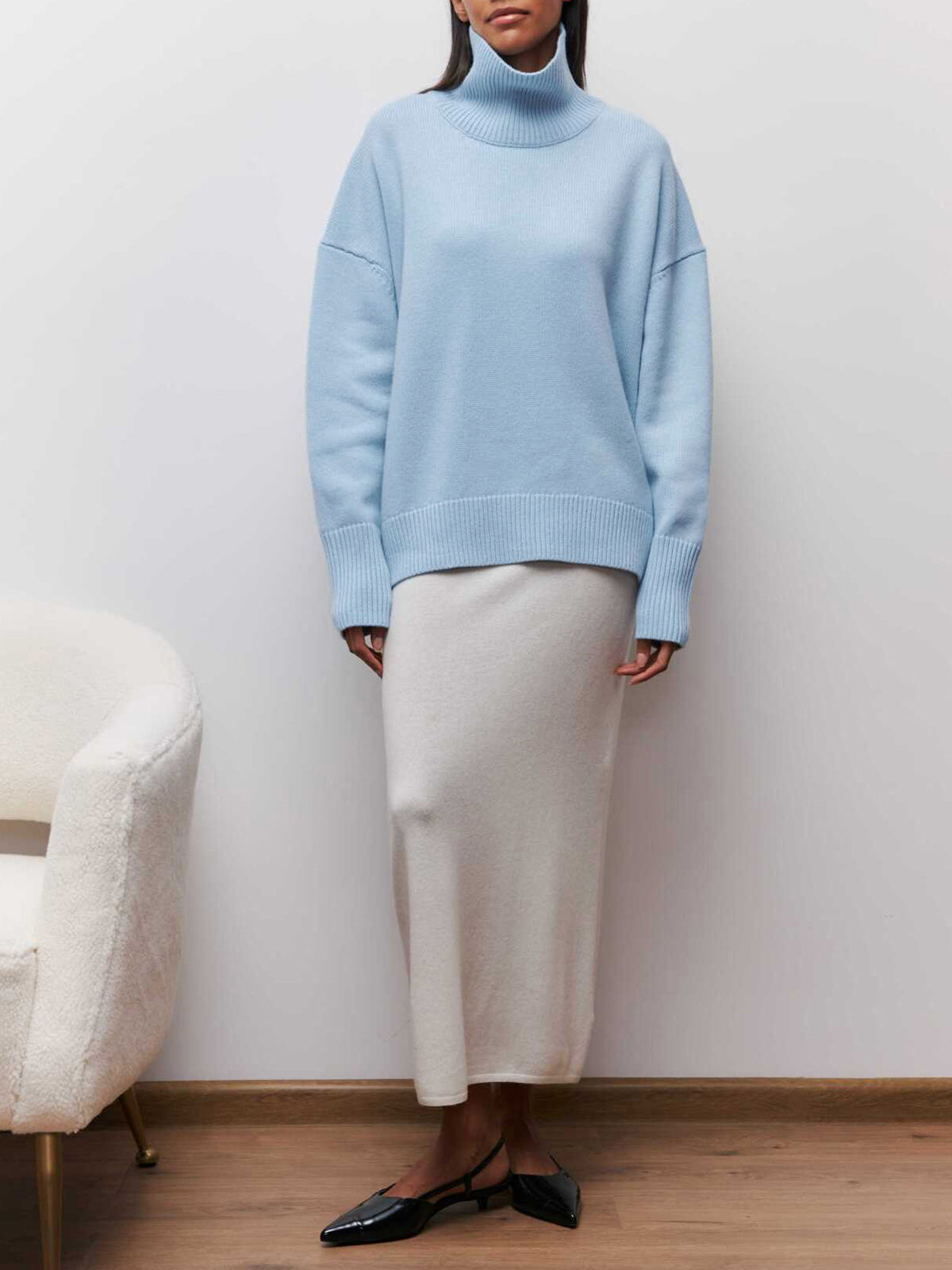 Giuditta | Oversized rullekravesweater