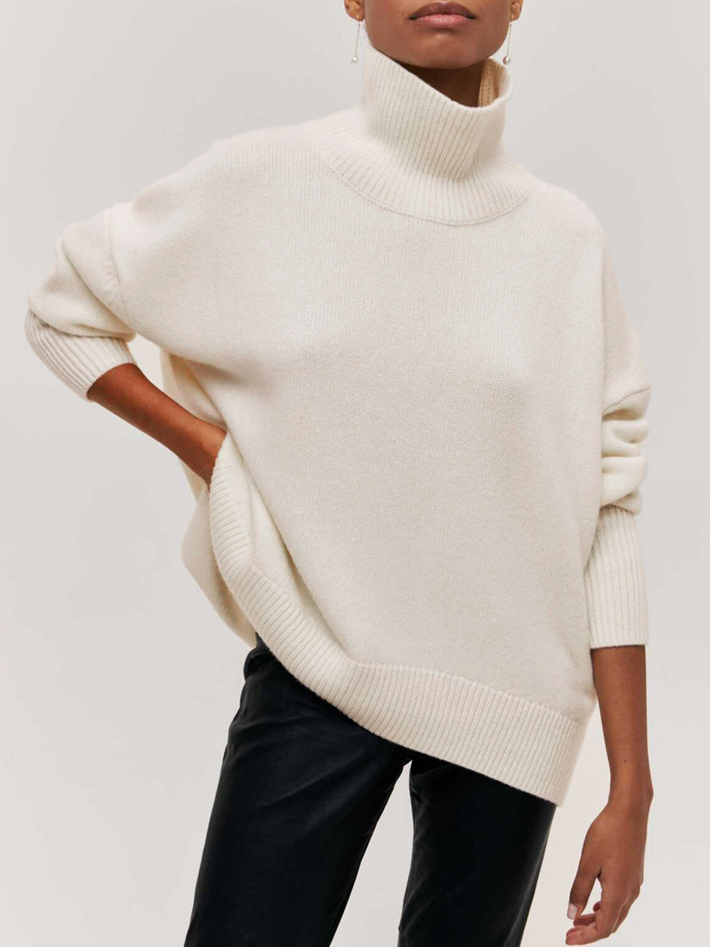 Giuditta | Oversized rullekravesweater