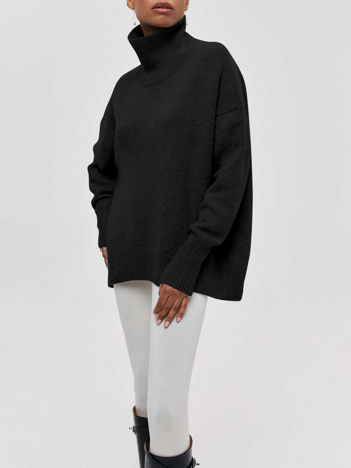 Giuditta | Oversized rullekravesweater