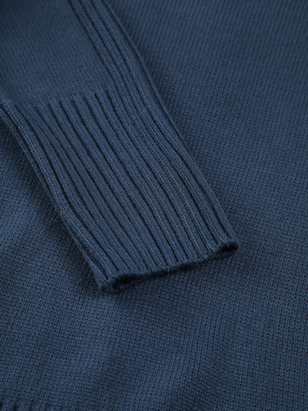 Mirella | Ribstrikket sweater med høj hals