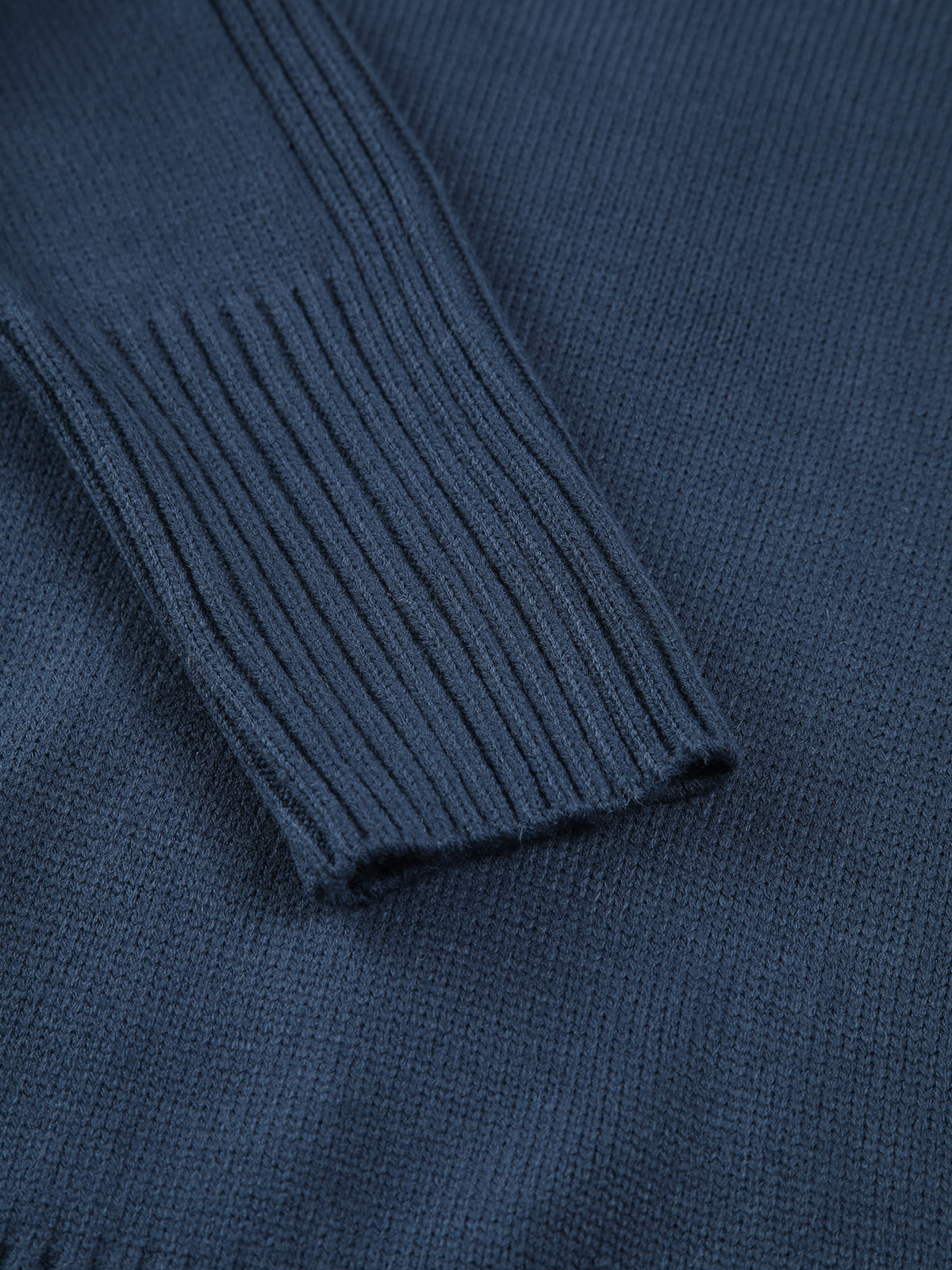 Mirella | Ribstrikket sweater med høj hals