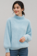 Claudia | Striksweater med vide ærmer
