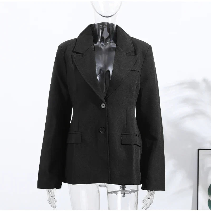 Emma – Elegant blazer med reverskrave