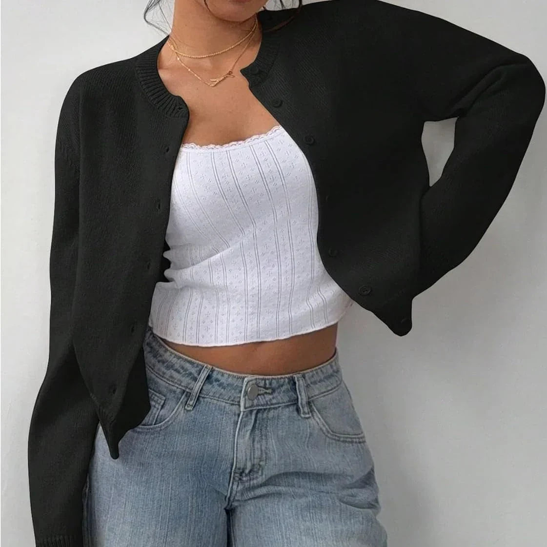 Gianna – Klassisk cardigan til kvinder