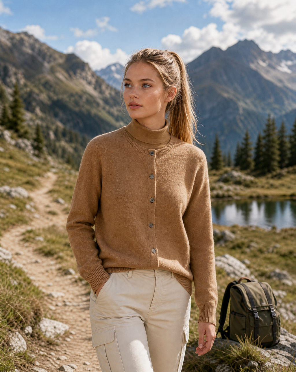 Ippolita – Blød cashmere-cardigan med knapper