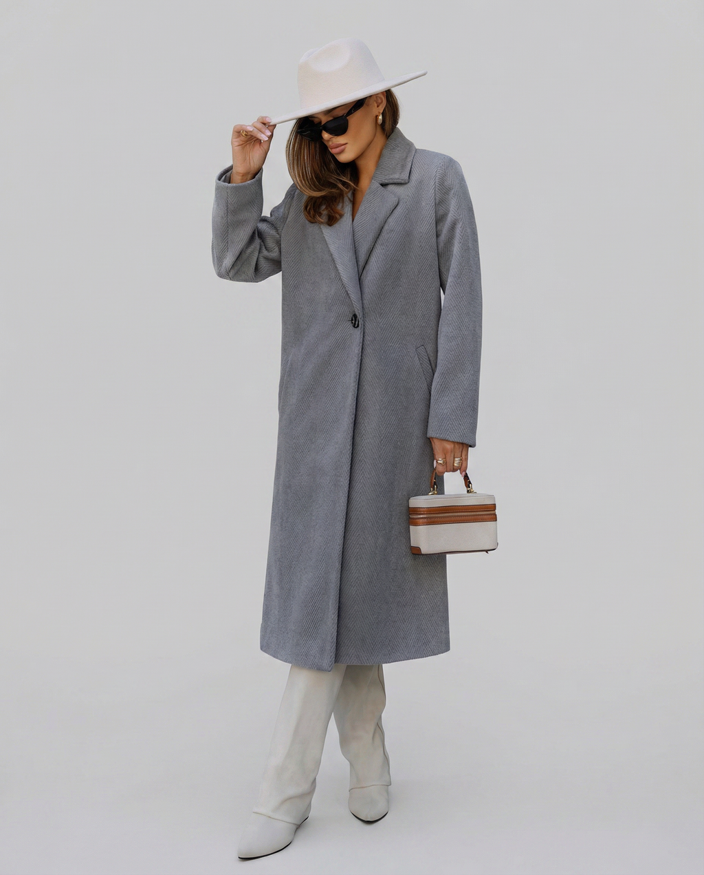 Mariella – Halvlang trenchcoat