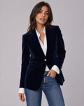 Fedra – Elegant blazer i fløjl
