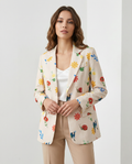Olimpia – Elegant blomstret blazer til forår og efterår