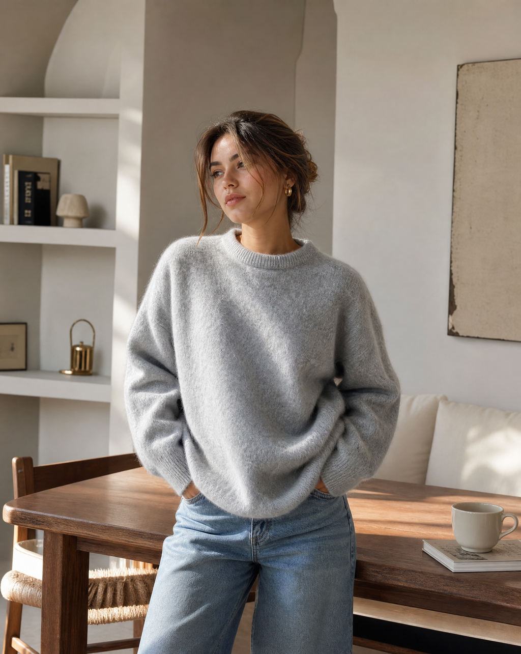 Rossella | Elegant sweater i mohair til kvinder