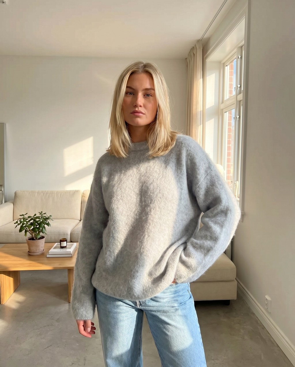 Rossella | Elegant sweater i mohair til kvinder