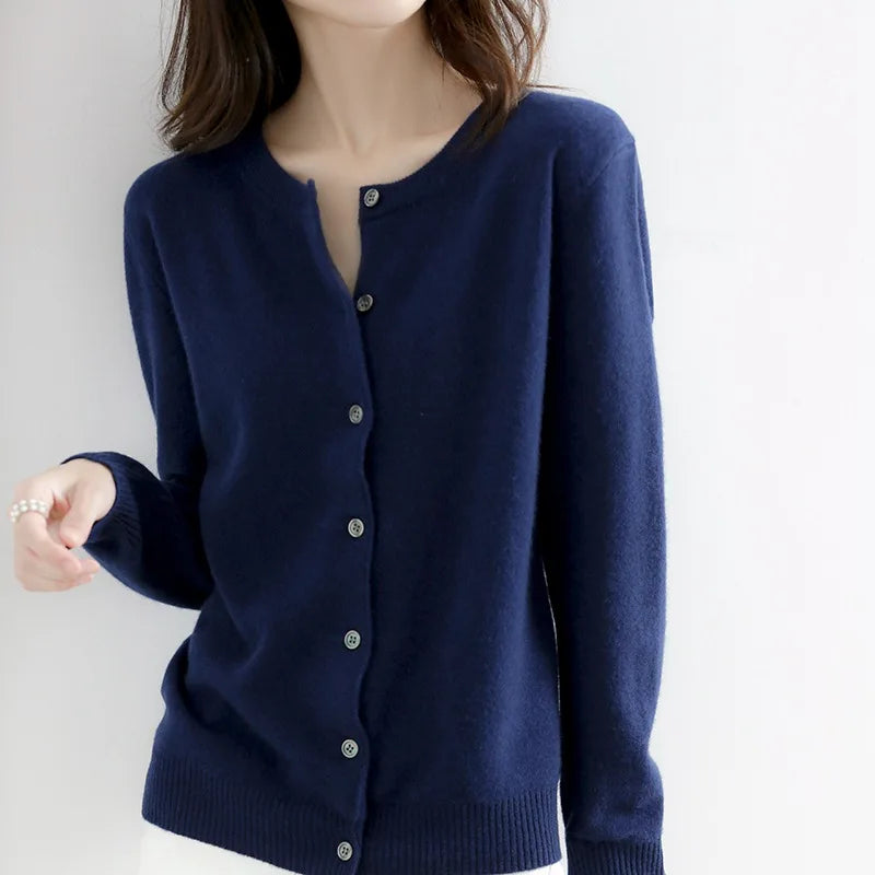 Ippolita – Blød cashmere-cardigan med knapper
