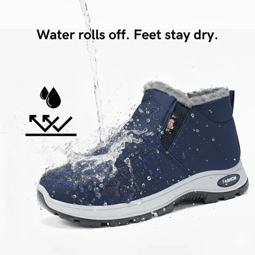 Sianna™ | Quiltede vandtætte slip-on-ankelstøvler