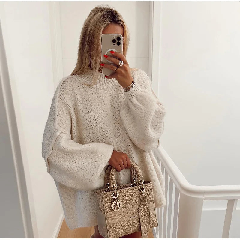 Barbara | Oversized lækker striksweater