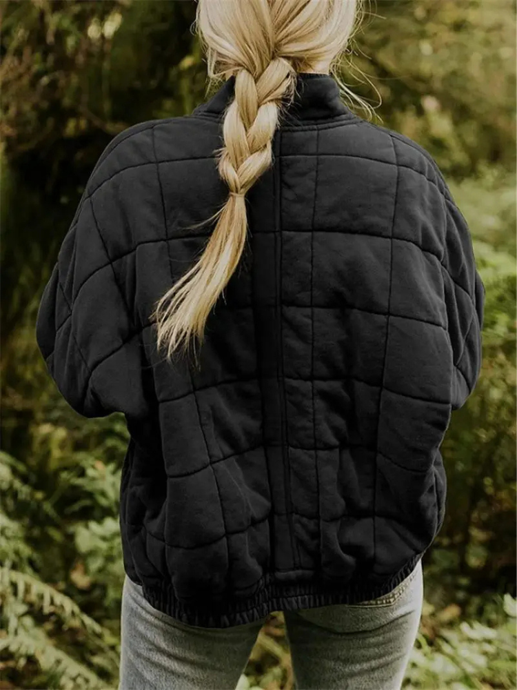 Rosella | Oversized vatteret overgangsjakke