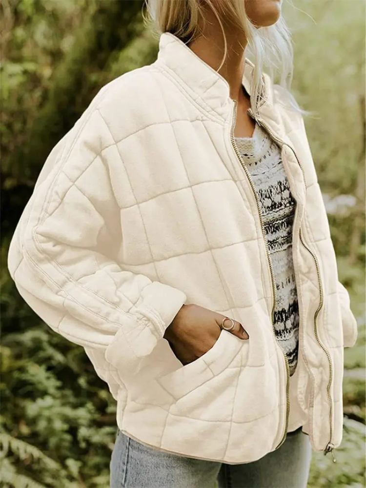 Rosella | Oversized vatteret overgangsjakke