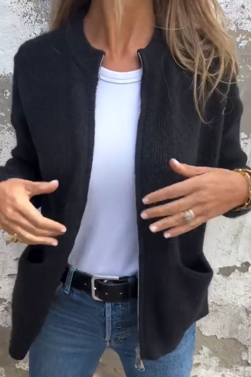Adalgisa – Minimalistisk cardigan