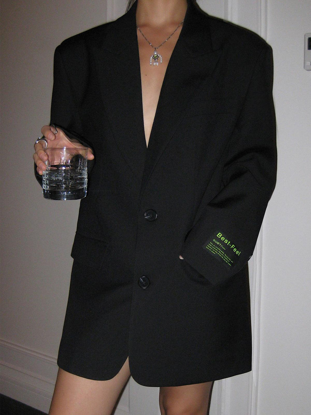 Giselda – Klassisk oversized blazerfrakke