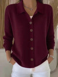 Joselle | Blød cardigan med krave