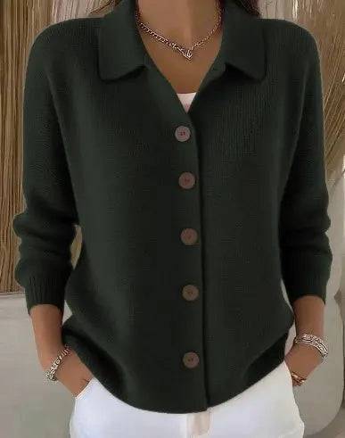 Joselle | Blød cardigan med krave
