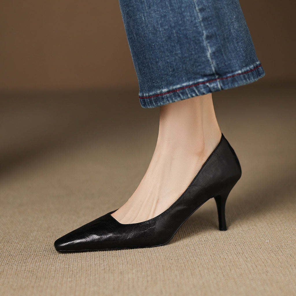Zala – Pumps i ægte læder